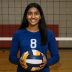 prisha gandhe volleyball player